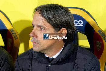 2024-02-25 - coach Simone Inzaghi of FC Inter - US LECCE VS INTER - FC INTERNAZIONALE - ITALIAN SERIE A - SOCCER