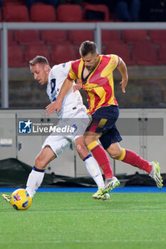 2024-02-25 - Davide Frattesi of FC Inter and Ylber Ramadani of US Lecce - US LECCE VS INTER - FC INTERNAZIONALE - ITALIAN SERIE A - SOCCER