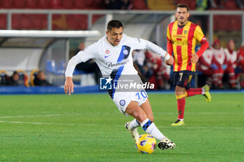 2024-02-25 - Alexis Sanchez of FC Inter - US LECCE VS INTER - FC INTERNAZIONALE - ITALIAN SERIE A - SOCCER