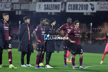 2024-02-24 - Salernitana disappointed with defeat during the Serie A football match between Unione Sportiva Salernitana vs Monza at the Arechi Stadium in Salerno on February 24, 2024. - US SALERNITANA VS AC MONZA - ITALIAN SERIE A - SOCCER