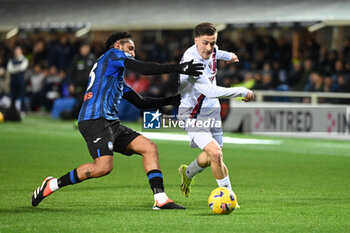 2024-03-03 - Alexis Saelemaekers (Bologna Fc) in action - ATALANTA BC VS BOLOGNA FC - ITALIAN SERIE A - SOCCER