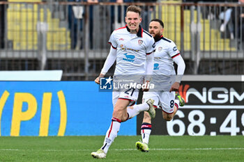 2024-03-03 - Cagliari Calcio's midfielder Jakub Jankto celebrates after scoring a goal - EMPOLI FC VS CAGLIARI CALCIO - ITALIAN SERIE A - SOCCER