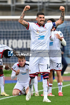 2024-03-03 - Cagliari Calcio's midfielder Alessandro Deiola celebrates - EMPOLI FC VS CAGLIARI CALCIO - ITALIAN SERIE A - SOCCER