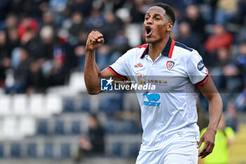 2024-03-03 - Cagliari Calcio's defender Jerry Mina reacts - EMPOLI FC VS CAGLIARI CALCIO - ITALIAN SERIE A - SOCCER