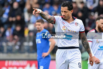 2024-03-03 - Cagliari Calcio's forward Gianluca Lapadula - EMPOLI FC VS CAGLIARI CALCIO - ITALIAN SERIE A - SOCCER