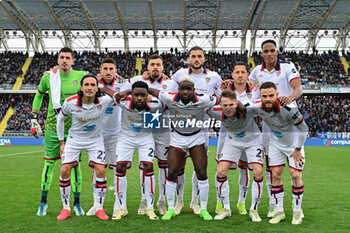 2024-03-03 - Cagliari Calcio team line-up - EMPOLI FC VS CAGLIARI CALCIO - ITALIAN SERIE A - SOCCER