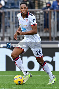 2024-03-03 - Cagliari Calcio's defender Jerry Mina - EMPOLI FC VS CAGLIARI CALCIO - ITALIAN SERIE A - SOCCER