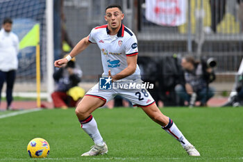 2024-03-03 - Cagliari Calcio's defender Gabriele Zappa - EMPOLI FC VS CAGLIARI CALCIO - ITALIAN SERIE A - SOCCER