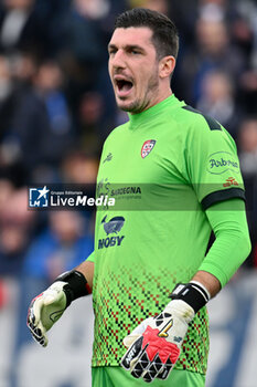 2024-03-03 - Cagliari Calcio's goalkeeper Simone Scuffet - EMPOLI FC VS CAGLIARI CALCIO - ITALIAN SERIE A - SOCCER