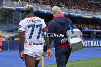 2024-03-03 - Cagliari Calcio's forward Zito Luvumbo leaves the field due to injury - EMPOLI FC VS CAGLIARI CALCIO - ITALIAN SERIE A - SOCCER