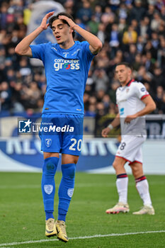 2024-03-03 - Empoli FC's forward Matteo Cancellieri shows his dejection - EMPOLI FC VS CAGLIARI CALCIO - ITALIAN SERIE A - SOCCER