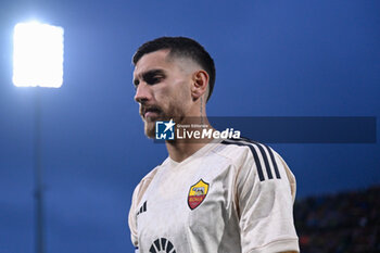 2024-03-02 - Lorenzo Pellegrini of AS Roma during the Italian Serie A football match between AC Monza and Inter AS Roma on 2 of March 2024 at U-Power stadium in Monza, Italy. Photo Tiziano Ballabio - AC MONZA VS AS ROMA - ITALIAN SERIE A - SOCCER