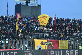 2024-03-02 - AS Roma supporters during the Italian Serie A football match between AC Monza and Inter AS Roma on 2 of March 2024 at U-Power stadium in Monza, Italy. Photo Tiziano Ballabio - AC MONZA VS AS ROMA - ITALIAN SERIE A - SOCCER
