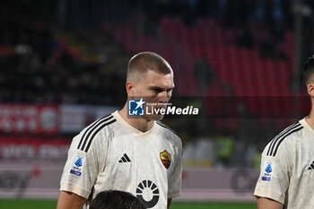 2024-03-02 - Kristensen Rasmus of AS Roma during the Italian Serie A football match between AC Monza and Inter AS Roma on 2 of March 2024 at U-Power stadium in Monza, Italy. Photo Tiziano Ballabio - AC MONZA VS AS ROMA - ITALIAN SERIE A - SOCCER