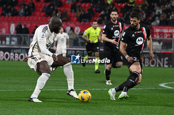 2024-03-02 - Romelu Lukaku of AS Roma during the Italian Serie A football match between AC Monza and Inter AS Roma on 2 of March 2024 at U-Power stadium in Monza, Italy. Photo Tiziano Ballabio - AC MONZA VS AS ROMA - ITALIAN SERIE A - SOCCER
