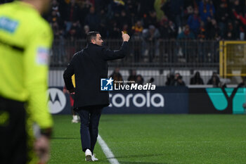 2024-03-02 - Head Coach Raffaele Palladino of AC Monza during the Italian Serie A football match between AC Monza and AS Roma on 2 of March 2024 at U-Power stadium in Monza, Italy. Photo Tiziano Ballabio - AC MONZA VS AS ROMA - ITALIAN SERIE A - SOCCER