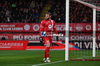 2024-03-02 - Michel Di Gregorio of AC Monza during the Italian Serie A football match between AC Monza and Inter AS Roma on 2 of March 2024 at U-Power stadium in Monza, Italy. Photo Tiziano Ballabio - AC MONZA VS AS ROMA - ITALIAN SERIE A - SOCCER