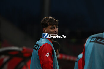2024-03-02 - Daniel Maldini of AC Monza during the Italian Serie A football match between AC Monza and Inter AS Roma on 2 of March 2024 at U-Power stadium in Monza, Italy. Photo Tiziano Ballabio - AC MONZA VS AS ROMA - ITALIAN SERIE A - SOCCER