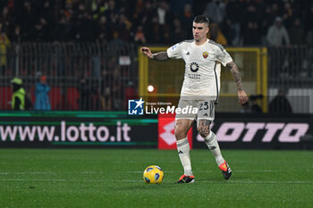 2024-03-02 - Gianluca Mancini of AS Roma during the Italian Serie A football match between AC Monza and Inter AS Roma on 2 of March 2024 at U-Power stadium in Monza, Italy. Photo Tiziano Ballabio - AC MONZA VS AS ROMA - ITALIAN SERIE A - SOCCER