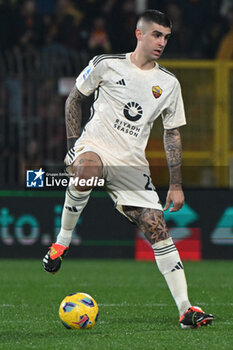 2024-03-02 - Gianluca Mancini of AS Roma during the Italian Serie A football match between AC Monza and Inter AS Roma on 2 of March 2024 at U-Power stadium in Monza, Italy. Photo Tiziano Ballabio - AC MONZA VS AS ROMA - ITALIAN SERIE A - SOCCER