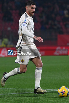 2024-03-02 - Lorenzo Pellegrini of AS Roma during the Italian Serie A football match between AC Monza and Inter AS Roma on 2 of March 2024 at U-Power stadium in Monza, Italy. Photo Tiziano Ballabio - AC MONZA VS AS ROMA - ITALIAN SERIE A - SOCCER