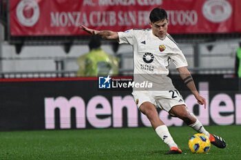 2024-03-02 - Paulo Dybala of AC Roma scores a goal during the Italian Serie A football match between AC Monza and AS Roma on 2 of March 2024 at U-Power stadium in Monza, Italy. Photo Tiziano Ballabio - AC MONZA VS AS ROMA - ITALIAN SERIE A - SOCCER