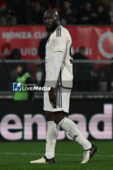 2024-03-02 - Romelu Lukaku of AS Roma during the Italian Serie A football match between AC Monza and Inter AS Roma on 2 of March 2024 at U-Power stadium in Monza, Italy. Photo Tiziano Ballabio - AC MONZA VS AS ROMA - ITALIAN SERIE A - SOCCER