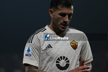2024-03-02 - Leandro Paredes of AS Roma during the Italian Serie A football match between AC Monza and Inter AS Roma on 2 of March 2024 at U-Power stadium in Monza, Italy. Photo Tiziano Ballabio - AC MONZA VS AS ROMA - ITALIAN SERIE A - SOCCER