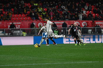 2024-03-02 - Leandro Paredes of AS Roma scores a penalty during the Italian Serie A football match between AC Monza and AS Roma on 2 of March 2024 at U-Power stadium in Monza, Italy. Photo Tiziano Ballabio - AC MONZA VS AS ROMA - ITALIAN SERIE A - SOCCER