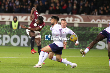 2024-03-02 - Dusan Zapata (Torino FC) dangerous action - TORINO FC VS ACF FIORENTINA - ITALIAN SERIE A - SOCCER
