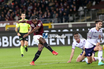 2024-03-02 - Dusan Zapata (Torino FC) scores the goal canceled on VAR - TORINO FC VS ACF FIORENTINA - ITALIAN SERIE A - SOCCER