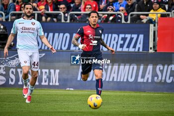 2024-03-09 - Gianluca Lapadula of Cagliari Calcio - CAGLIARI CALCIO VS US SALERNITANA - ITALIAN SERIE A - SOCCER