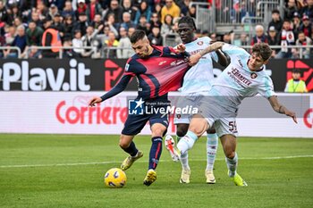2024-03-09 - Gianluca Gaetano of Cagliari Calcio Goal - CAGLIARI CALCIO VS US SALERNITANA - ITALIAN SERIE A - SOCCER