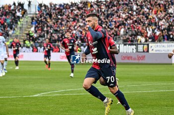 2024-03-09 - Gianluca Gaetano of Cagliari Calcio Esultanza, Joy After scoring goal, - CAGLIARI CALCIO VS US SALERNITANA - ITALIAN SERIE A - SOCCER