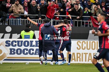 2024-03-09 - Eldor Shomurodov of Cagliari Calcio, Esultanza, Joy After scoring goal, - CAGLIARI CALCIO VS US SALERNITANA - ITALIAN SERIE A - SOCCER