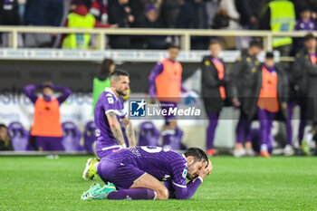 2024-03-10 - the sadness of Luca Ranieri (Fiorentina) - ACF FIORENTINA VS AS ROMA - ITALIAN SERIE A - SOCCER