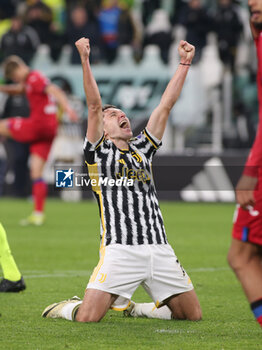 2024-03-10 - Federico Chiesa (Juventus FC) celebrates - JUVENTUS FC VS ATALANTA BC - ITALIAN SERIE A - SOCCER