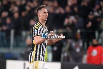 2024-03-10 - Arkadiusz Milik (Juventus FC) celebrates - JUVENTUS FC VS ATALANTA BC - ITALIAN SERIE A - SOCCER