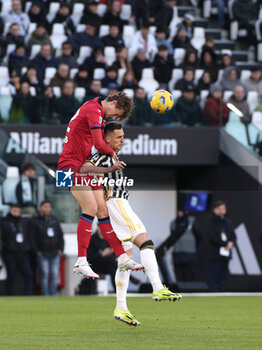 2024-03-10 - Giorgio Scalvini (Atalanta BC) vs Arkadiusz Milik (Juventus FC) - JUVENTUS FC VS ATALANTA BC - ITALIAN SERIE A - SOCCER