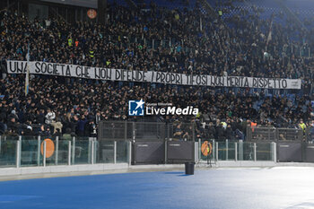 2024-03-11 - SS Lazio supporters  during the Italian Football Championship League A 2023/2024 match between SS Lazio vs Udinese Calcio  at the Olimpic Stadium in Rome on 11 March 2024. - SS LAZIO VS UDINESE CALCIO - ITALIAN SERIE A - SOCCER