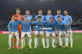 2024-03-11 - SS Lazio team during the Italian Football Championship League A 2023/2024 match between SS Lazio vs Udinese Calcio  at the Olimpic Stadium in Rome on 11 March 2024. - SS LAZIO VS UDINESE CALCIO - ITALIAN SERIE A - SOCCER