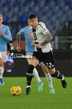 2024-03-11 - Martin Payero (Udinese Calcio);  during the Italian Football Championship League A 2023/2024 match between SS Lazio vs Udinese Calcio  at the Olimpic Stadium in Rome on 11 March 2024. - SS LAZIO VS UDINESE CALCIO - ITALIAN SERIE A - SOCCER