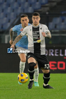 2024-03-11 - Martin Payero (Udinese Calcio);  during the Italian Football Championship League A 2023/2024 match between SS Lazio vs Udinese Calcio  at the Olimpic Stadium in Rome on 11 March 2024. - SS LAZIO VS UDINESE CALCIO - ITALIAN SERIE A - SOCCER