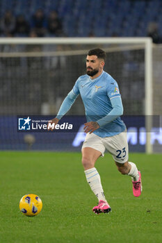 2024-03-11 - Elseid Hysaj (SS Lazio);  during the Italian Football Championship League A 2023/2024 match between SS Lazio vs Udinese Calcio  at the Olimpic Stadium in Rome on 11 March 2024. - SS LAZIO VS UDINESE CALCIO - ITALIAN SERIE A - SOCCER