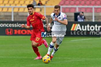 2024-03-10 - Darko Lazovic of Hellas Verona in action against Valentin Gendrey of US Lecce - US LECCE VS HELLAS VERONA FC - ITALIAN SERIE A - SOCCER