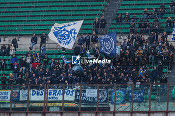 2024-03-10 - Empoli FC supporters seen during Serie A 2023/24 football match between AC Milan and Empoli FC at San Siro Stadium, Milan, Italy on March 10, 2024 - AC MILAN VS EMPOLI FC - ITALIAN SERIE A - SOCCER