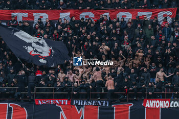 2024-03-10 - AC Milan supporters seen during Serie A 2023/24 football match between AC Milan and Empoli FC at San Siro Stadium, Milan, Italy on March 10, 2024 - AC MILAN VS EMPOLI FC - ITALIAN SERIE A - SOCCER