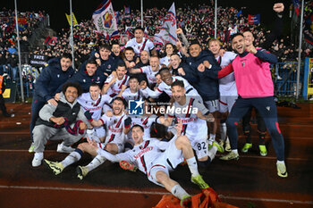 2024-03-15 - Bologna FC's players celebrate the victory - EMPOLI FC VS BOLOGNA FC - ITALIAN SERIE A - SOCCER