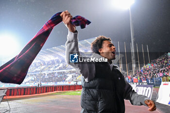 2024-03-15 - Bologna FC's forward Joshua Zirkzee celebrates the victory - EMPOLI FC VS BOLOGNA FC - ITALIAN SERIE A - SOCCER