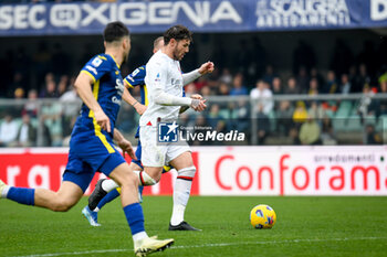 2024-03-17 - Milan's Theo Hernandez in action - HELLAS VERONA FC VS AC MILAN - ITALIAN SERIE A - SOCCER
